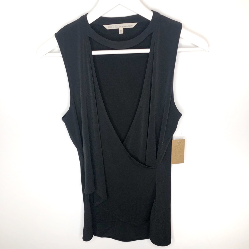 NWT RACHEL Rachel Roy Chocker Sleeveless Top